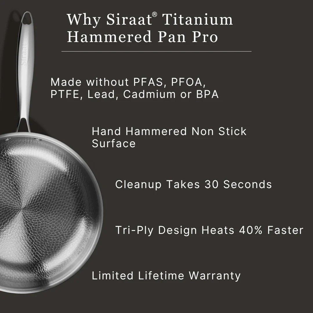 Titanium Hammered Pan Pro Standard - Image 9